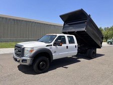 2016 Ford F-450 4WD DUALLY DUMP TRUCK TURBO DIESEL 66K Mls!