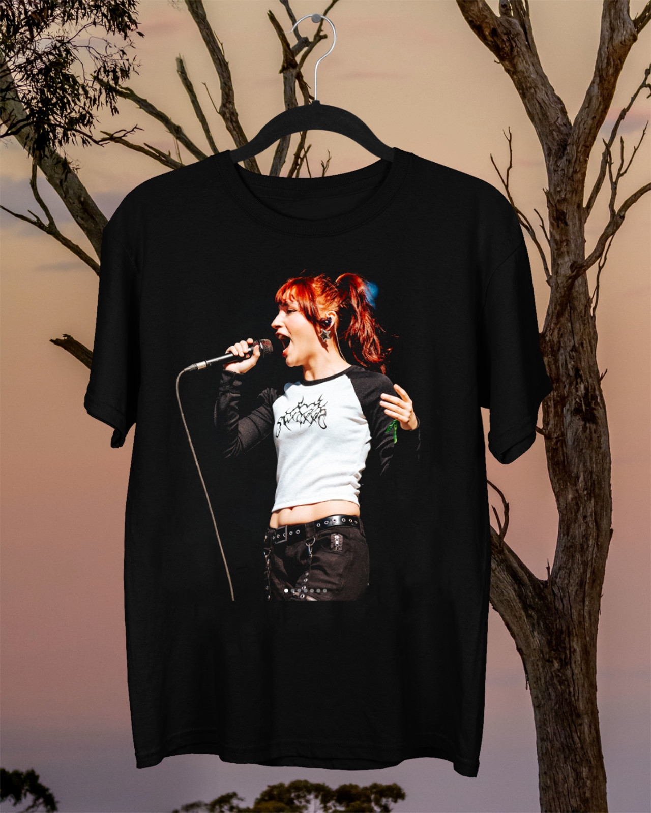 the warning rock band T Shirt Size S-5XL black Short sleeve unisex DO356 - HEHE2