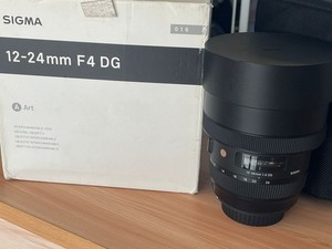 Sigma 12-24MM F4 DG HSM ART Lens- Canon EF( Excellent condition)