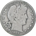 1902-O Barber Half Dollar Average Circ 90% Silver *8232