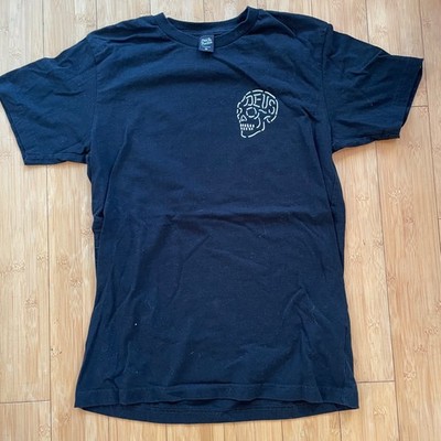 New Vintage DEUS EX MACHINA VENICE skull T-shirt 2000s Motorcycle Biker M
