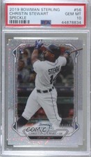 2019 Bowman Sterling Rookie Speckle Refractor 86/99 Christin Stewart PSA 10 8d2