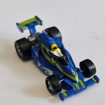 Micro Machines F1 Formel 1 #5 Indy 500 Rennwagen blau gelb