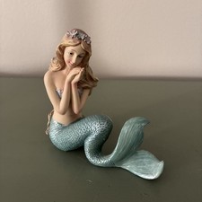 Mermaid figurine Quality Resin Vintage Sparkl...