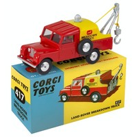 Corgi 417 / CD54321006 Land-Rover Breakdown Truck Retro Neu + Ovp