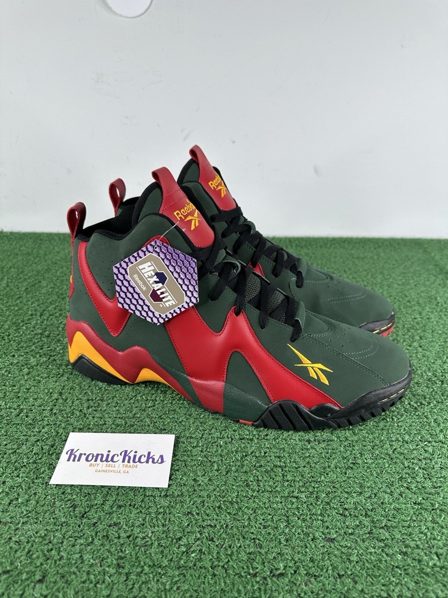 Size 15 - Reebok Kamikaze 2 II Mid Seattle Sonics Alternate Green