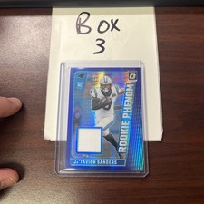 jatavion sanders Panini Optic Rookie Phenom Relic #RPB-JSS