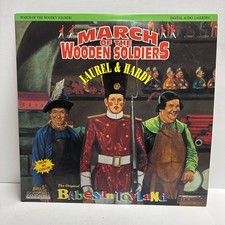 Laurel  Hardy MARCH OF THE WOODEN SOLDIERS Laserdisc