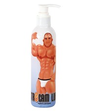 SPUNK Str8cam Hybrid Personal Lubricant 8oz Water Silicone Based Lube
