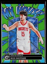 2024-25 Donruss Optic #18 Reed Sheppard My House Lime Green