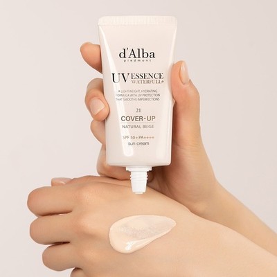 d'Alba dAlba Waterfull Cover-Up Natural Beige Sun Cream 50ml (2colors) New Ver.