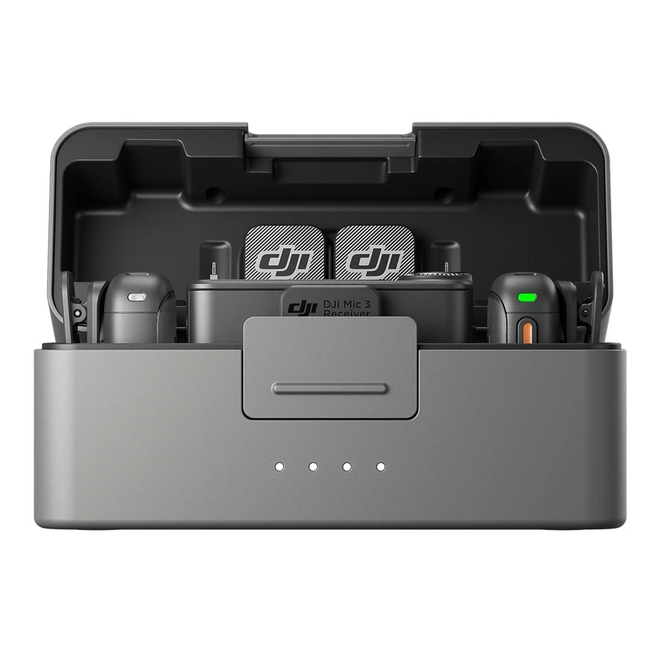 DJI Mic 3 Wireless Microphone - Dual Transmitter Set with Charging Case - Image 4 of 4