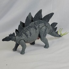 Jurassic World Stegosaurus Action Figure Button Tail Motion Toy