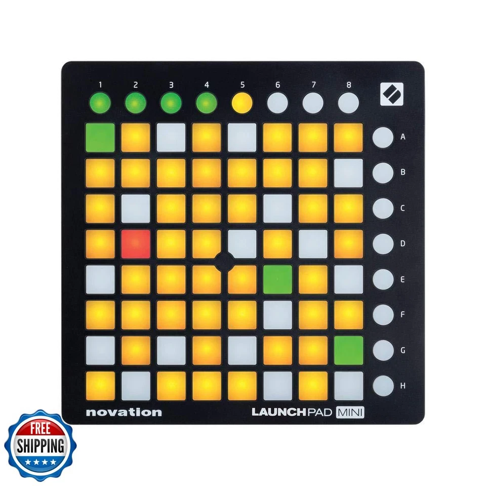 Controlador de red USB compacto Novation MK2 Launchpad Mini para Ableton Live Foto 4 de 4