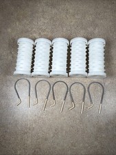 VTG Clairol Deluxe C-40 Hot Rollers Replacement Rollers 5 Large Clips