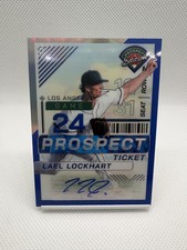 2024 Panini Prospect Edition - Lael Lockhart Jr. #167 Blue Prizm /149 (RC)