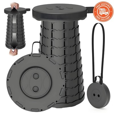 Tragbarer Klapphocker Schwerlast Camping Sitz Kompakt Reisesessel 440lb