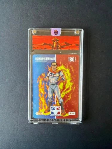 Unanimous Sandman Mariano Rivera Bo Jackson Battle Arena 180 Power Fire LOGO-269