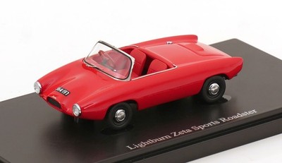 1:43 autocult Lightburn Zeta Sports Roadster 1964 red