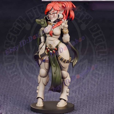 Space Elf Sci-fi Woman 1/8 3D Print Model Kit Unpainted Unassembled GK 001