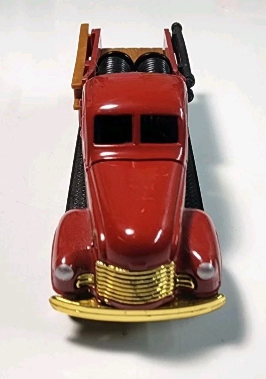1999 High Speed #HF434 Red 1948 Task Master 1/64 Diecast/Plastic Fire Truck - Image 2 of 4