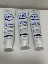 Croent 7.5 nHAP White Tooth Repair Hydroxyapatite Toothpaste Lot Of 3