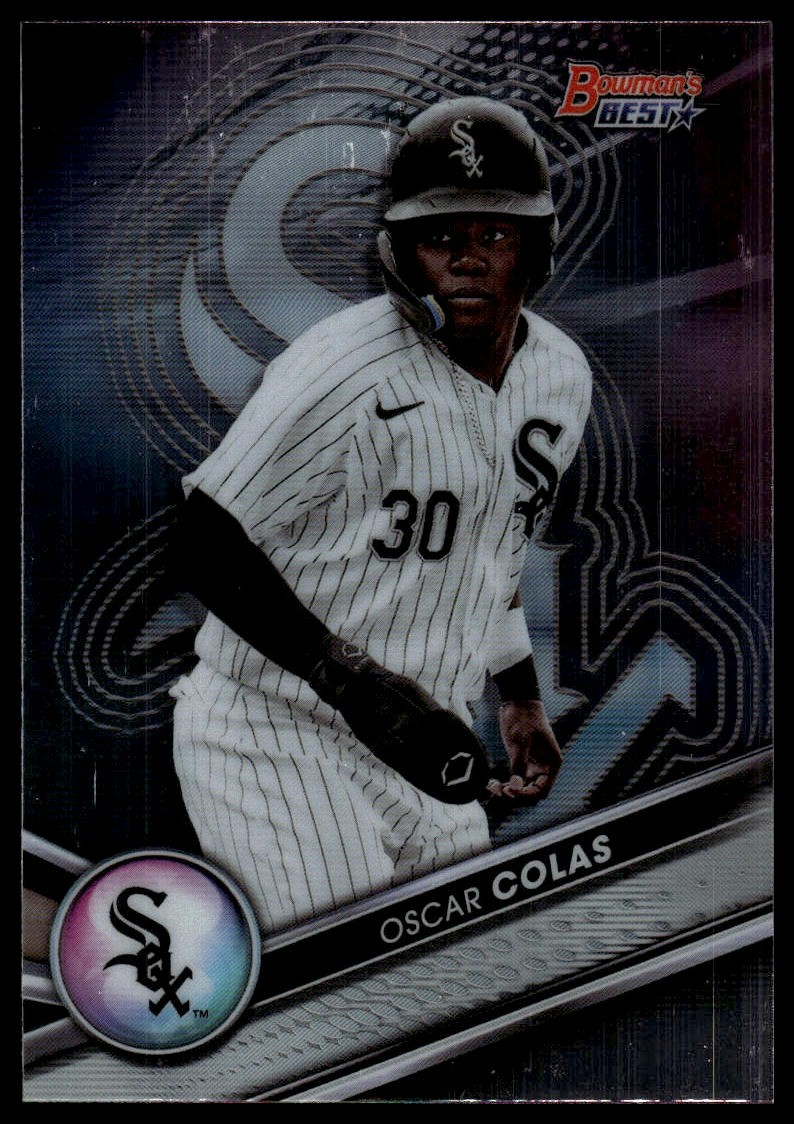 2022 Bowman's Best Oscar Colas #TP-28 Top Prospects