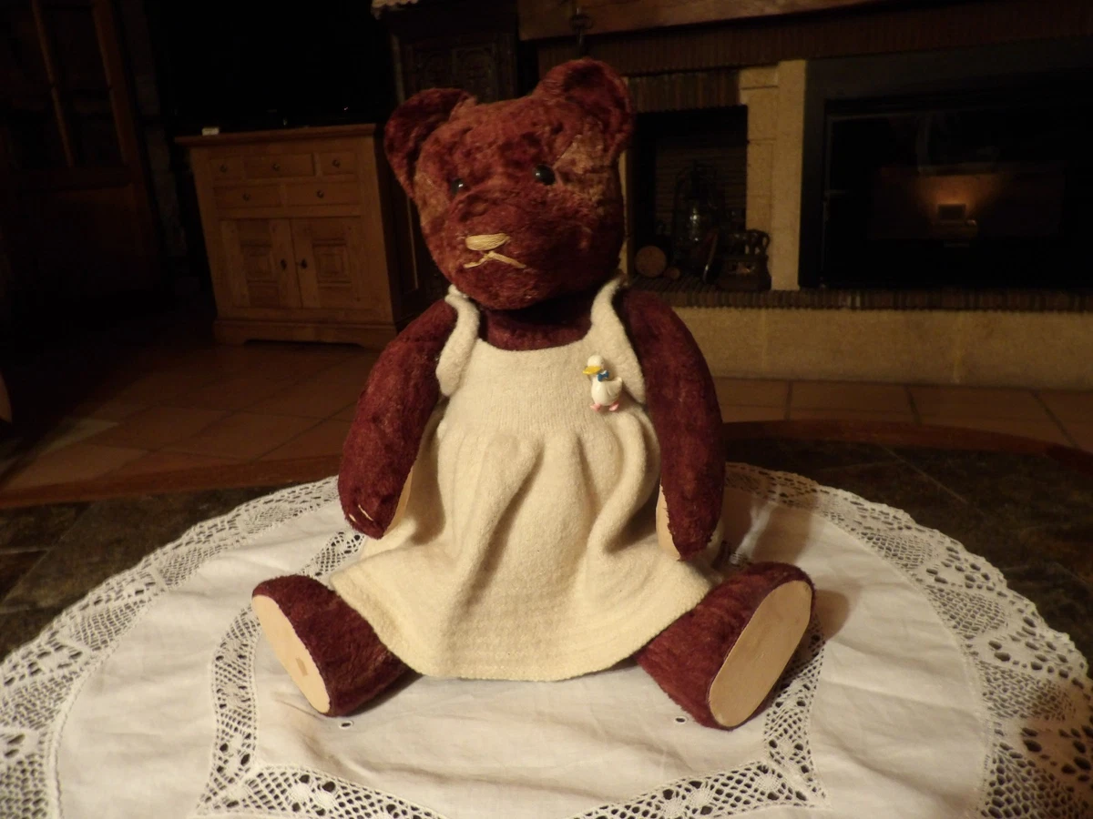 OURS EN PELUCHE ancien Vintage 50cm EUR 20,00 - FR
