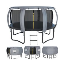 Round Trampoline Tent 14FT Tent only Trampoline Sunshade Cover Oxford Fabri...