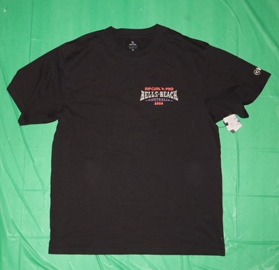 Rip Curl T-Shirt Black Men s Size M