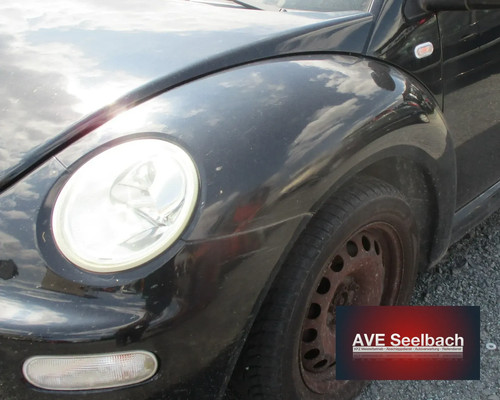 VW New Beetle Kotflügel vorne links Bj 2002 L041 Schwarz