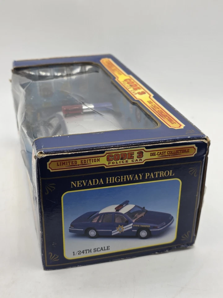 Code 3 Nevada State Patrol Car 1:24 Crown Victoria New Vintage From K-MART - Image 4 of 4