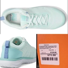 Timberland PRO® Overdrive Composite Safety Toe Women's Sneakers-Aqua-Size 7M