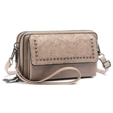 Crossbody Bags for Women Small Leather Cell Phone Wallet Wristlet Purse with ...