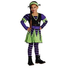 KOST&Uuml;M FUNKY MONSTER GR&Ouml;&szlig;E 128 FASCHING KARNEVAL