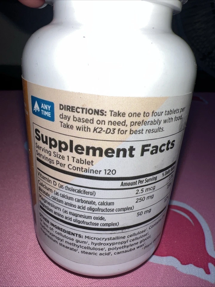 NUEVO MELALEUCA VITALITY FOR LIFE Complementos Dietéticos Completos Calcio Exp 01/27 Foto 2 de 4