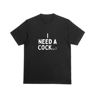 I NEED A COCKTAIL T-Shirt lustig unhöflich Neuheit Oberteil Alkohol Wein Tee 203