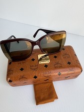 MCM 709S 602 Burgundy Sunglasses with Viseto Temples  MCM Case