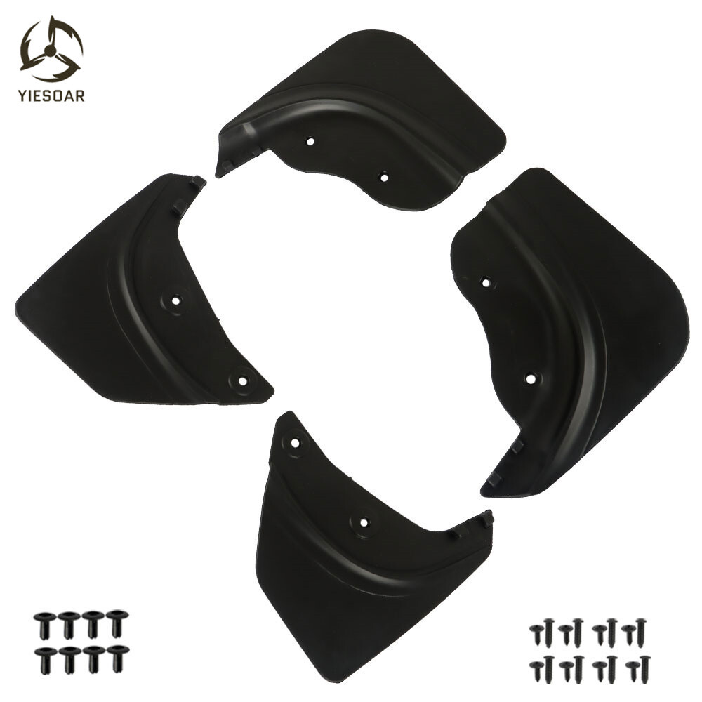 4PCS Mud Flaps Splash Guards Fender For Tesla Model Y Front Rear TPE Mudguard AU