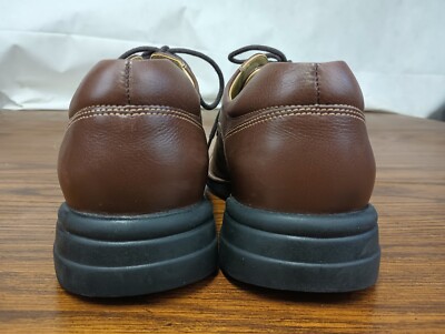 Johnston Murphy 20-7223 Men Dark Brown Leather Sheepskin Oxford Shoes 10.5 M Johnston Murphy 20-7223 Men Dark Brown Leather Sheepskin  main image 3