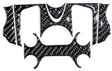 FIBRA DI CARBONIO PROTEZIONE PIASTRA DI STERZO PER CB600F PC34 HORNET 2000-2002