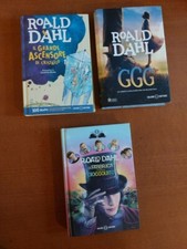Lotto 3 libri Roald Dahl - Salani- FABBRICA DI CIOCCOLATO - GGG +1 - sped gratis