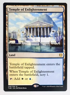 X 1 Temple of Enlightenment 246 Theros Beyond Death THB MTG Magic NM