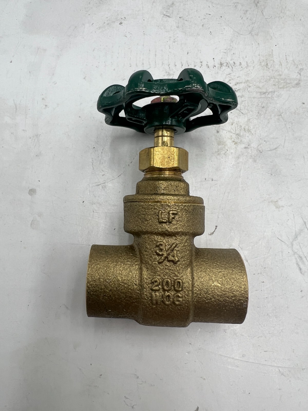 (QTY 4) Proflo Brass Gate Valve 3/4" LF ANSI/NSF 200 WOG