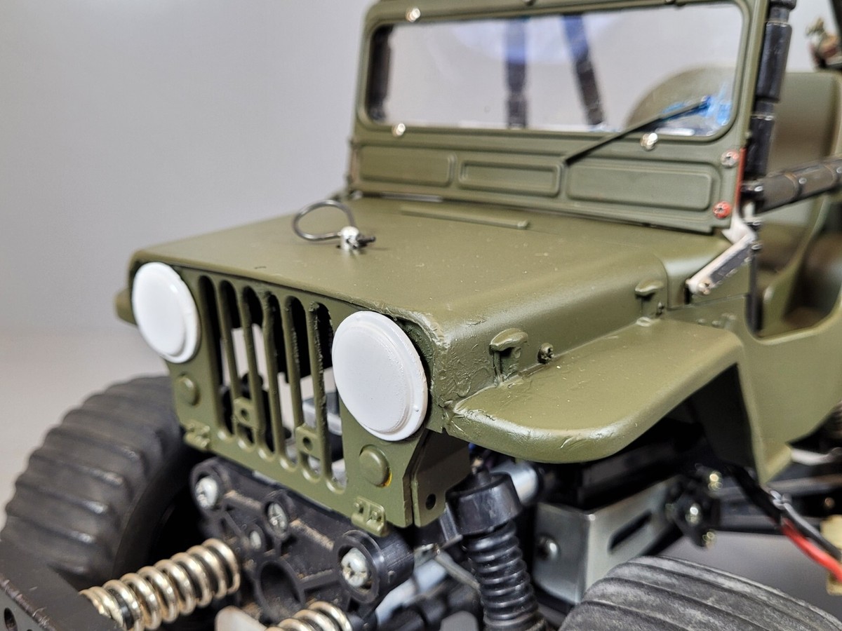 Vintage original 1982 Tamiya 1/10 RC Wild Willy M38 Jeep for Vintage original 1982 Tamiya 1/10 RC Wild Willy M38 Jeep for