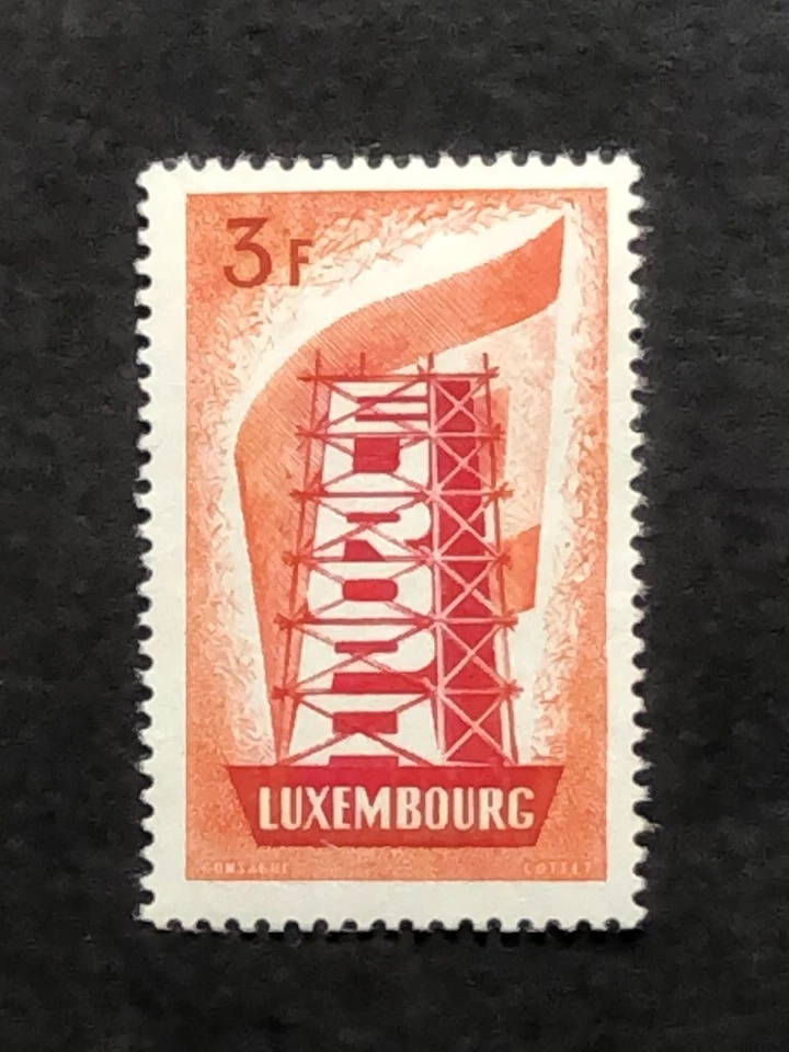 Luxemburgo 1956 Europa Serie muy especial val.Cat. 575€ MNH - Imagen 4 de 4