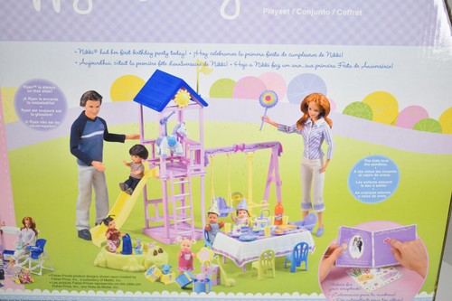 Mattel BARBIE HAPPY FAMILY BABY'S 1° PRIMO COMPLEANNO SET GIOCATTOLO NUOVO CON SCATOLA SIGILLATO SENZA SCATOLA - Foto 8 di 10