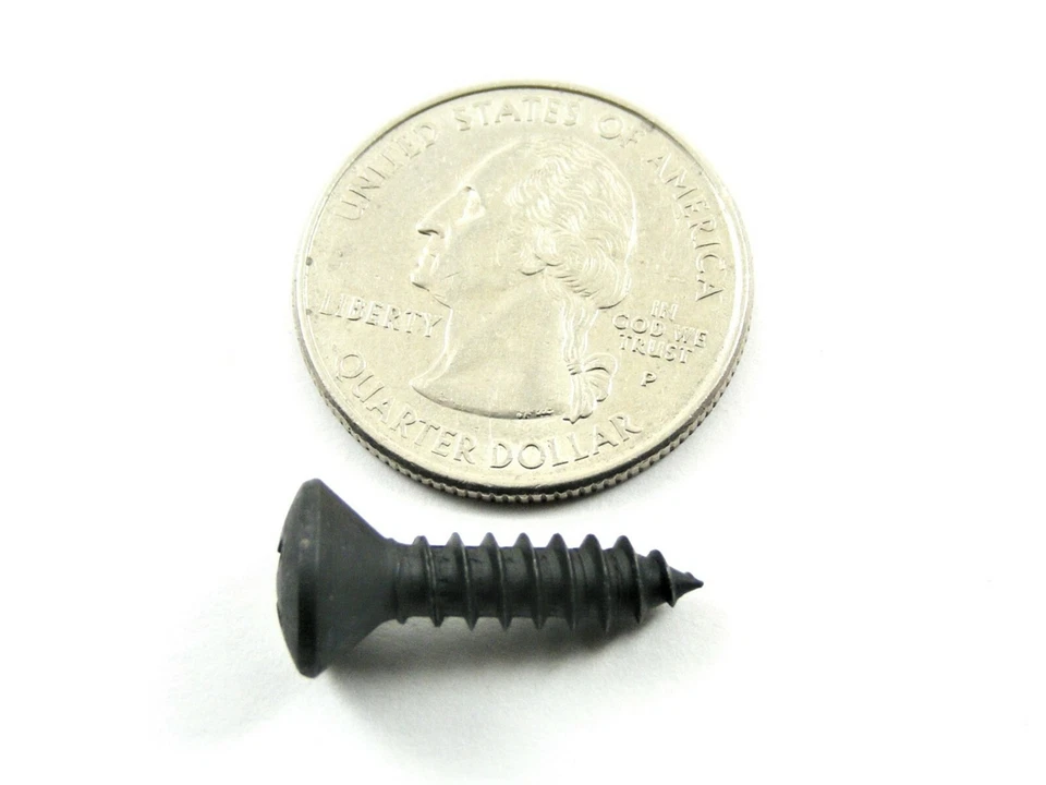 Tornillos interiores Mazda - #10 x 3/4" de largo - #10 cabeza ovalada - 25 tornillos - #312 Foto 4 de 4