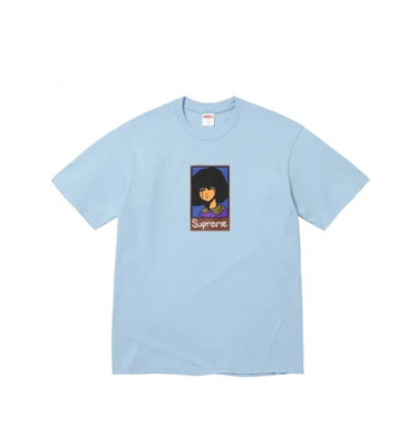 Supreme Emo Tee Powder Blue Size XXL New IN HAND FW24
