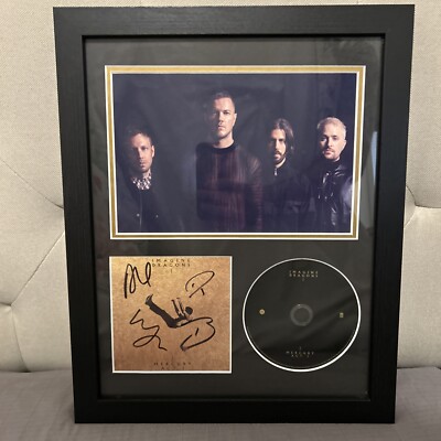 Imagine Dragons Autographed Signed 11x14 Custom Framed CD Mercury Act I ACOA